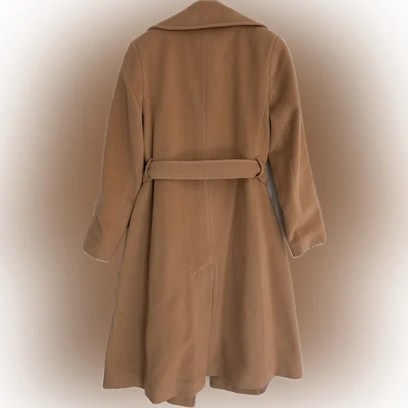 Ralph Lauren Tan Belted Coat - Picture 2 of 7
